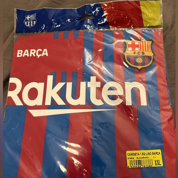 FCB soccer rakuten jersey - Picture 1 of 2